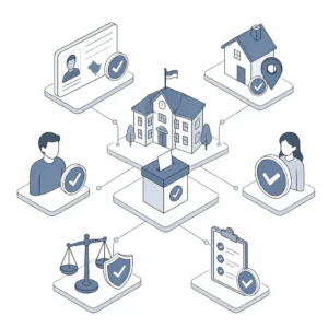Illustration — Quelles sont les conditions pour voter dans une commune ?