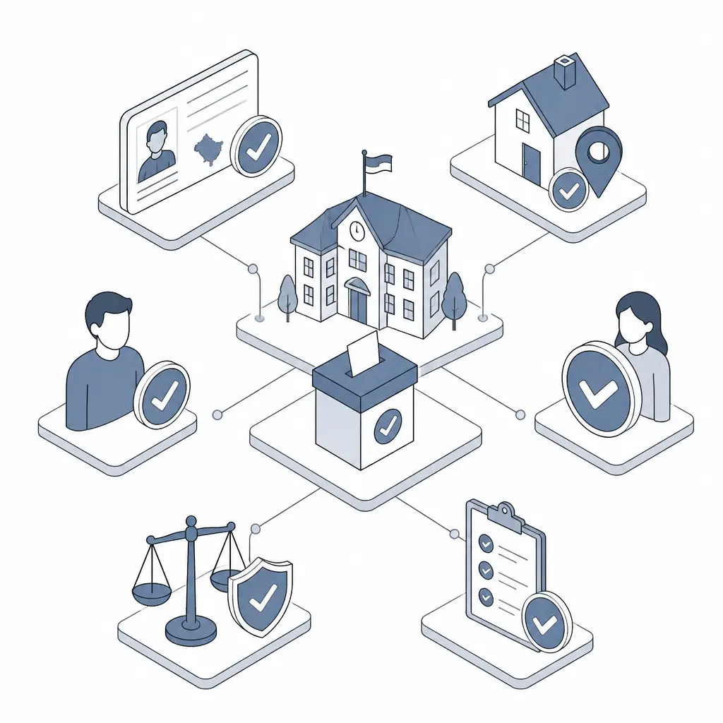 Illustration — Quelles sont les conditions pour voter dans une commune ?